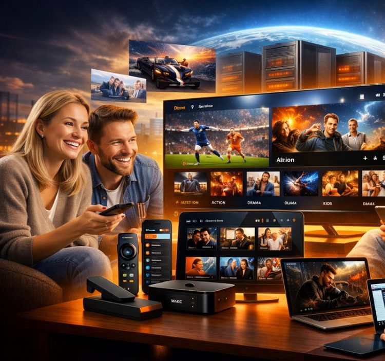 Vornic360 IPTV platform features